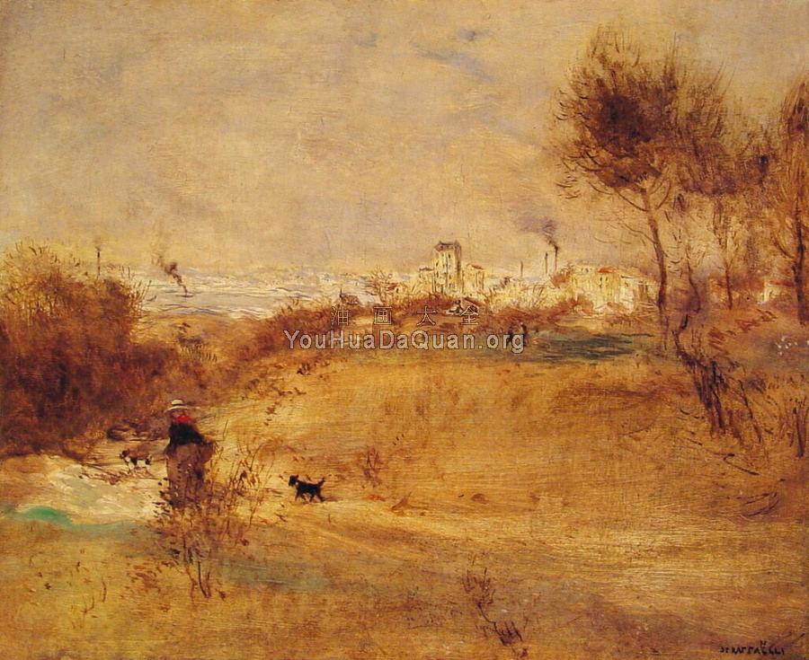 The Afternoon Walk - 简·弗朗索瓦·拉法埃里